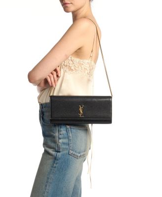 Kate Clutch In Grain De Poudre Leather