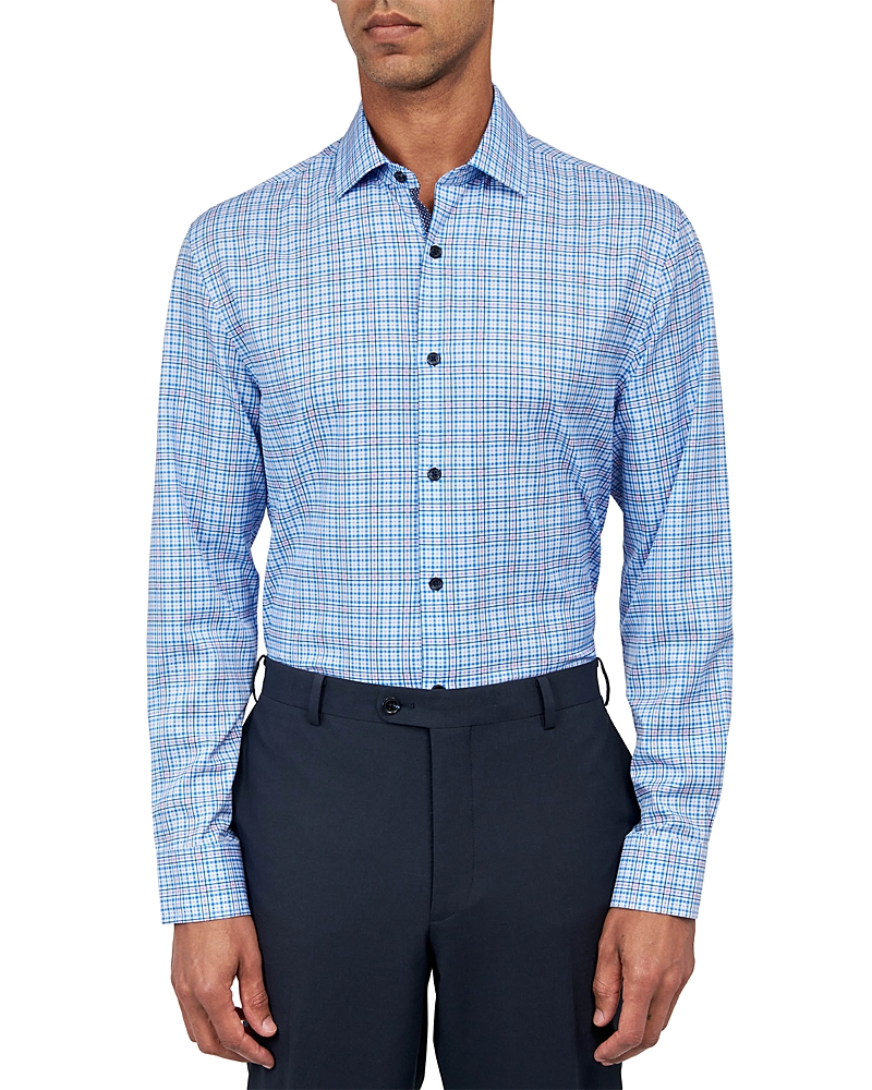 Wrk Slim Fit Check Performance Dress Shirt