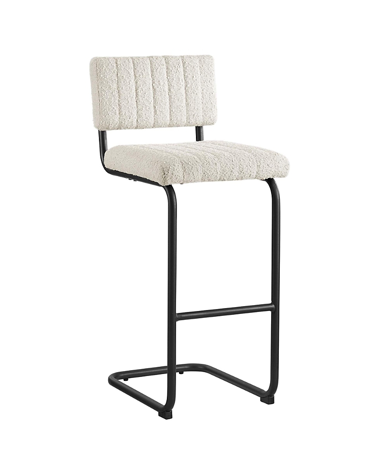 Photos - Chair Modway Parity Boucle Bar Stools, Set of 2 F3-B01C-5ECF5EA9293F