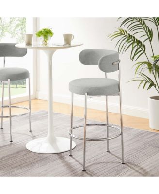 Albie Fabric Bar Stools, Set of 2