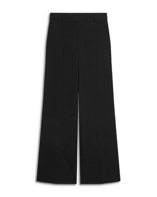 High Waist Wide Leg Trousers 