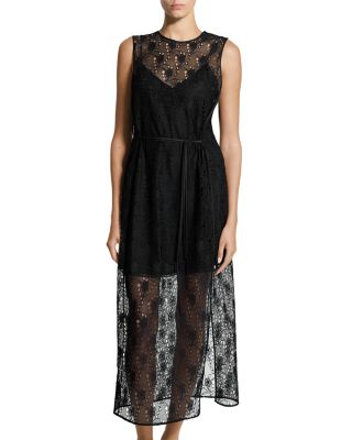 Lace Tie Waist Dress  