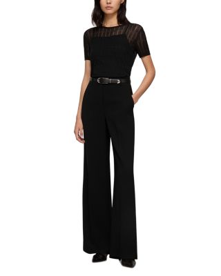 Lace Stitch Crewneck Sweater