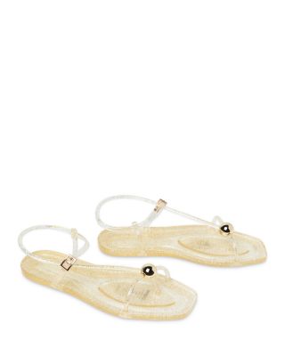 Women's Glitter Thong Sandals