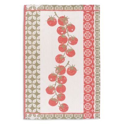 Jacquard Kitchen Towel, Pomodoro Tomato