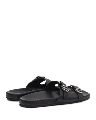 Women's Rue Leather Slide Sandals 