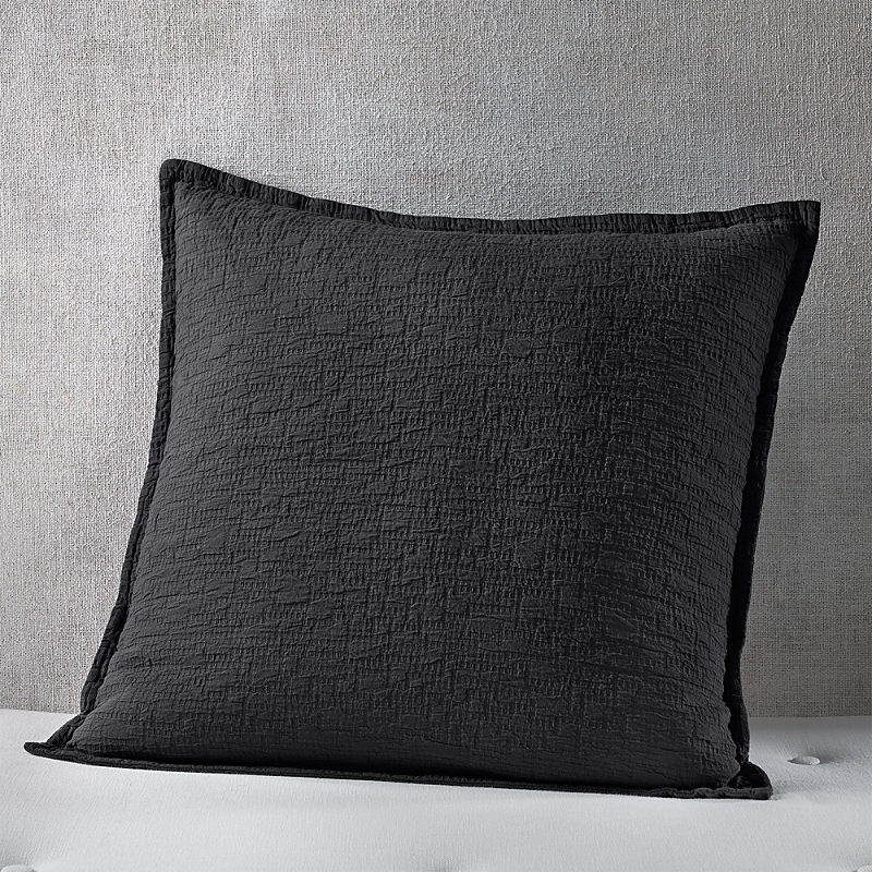 Hudson Park Collection Textured Italian Matelasse Euro Sham Set - Exclusive