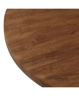 Viva Round Acacia Wood Side Table