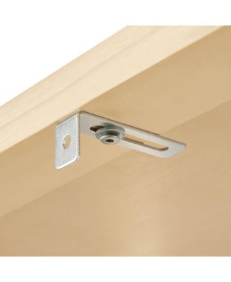 Vexley 60 Inch Arched Bookshelf