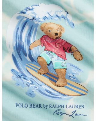 Boys' Polo Bear Tie Dye Cotton Tee & Shorts - Baby