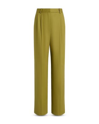 Pleated Tapered Trousers