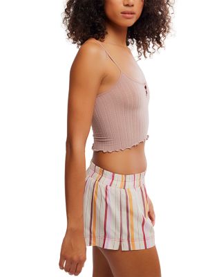 Snap Into It Henley Crop Top