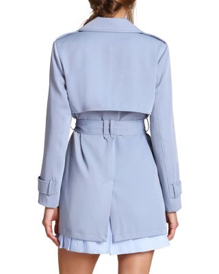 Drapey Mid Length Trench Jacket