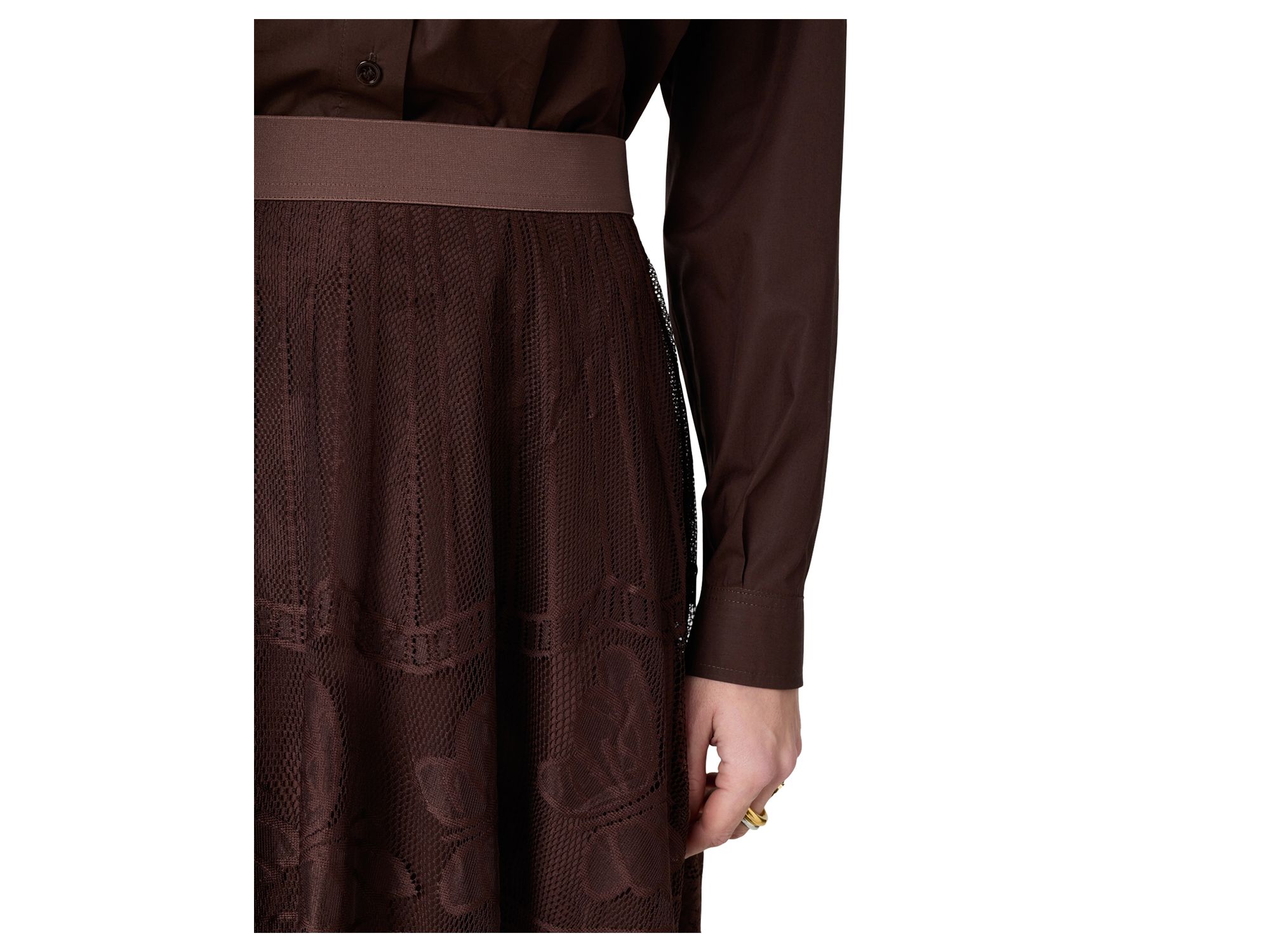 Jany Lace Midi Skirt — Image 5