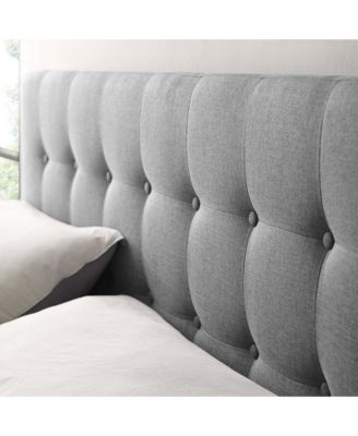 Emily Upholstered Fabric Headboard, King