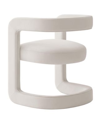 Winslow Barrel Performance Velvet Dining Chair