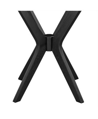 Crossroads 24&acirc;€ Round Wood Side Table