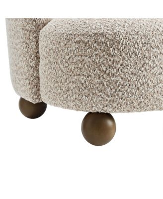 Monroe Boucle Fabric Accent Chair