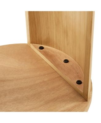 Aspect Round Wood End Table