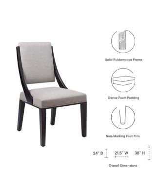 Cambridge Upholstered Fabric Dining Chairs, Set of 2