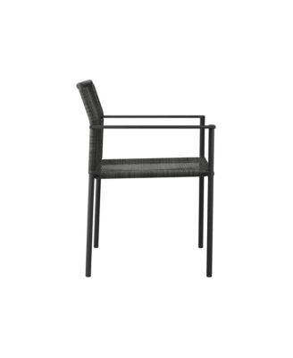 Lagoon Outdoor Patio Dining Armchairs, Set of 2