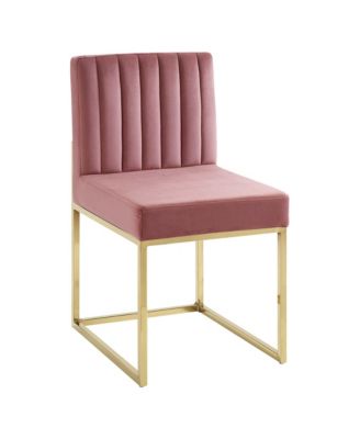 Carriage Performance Velvet Dining Chair, Set of 2