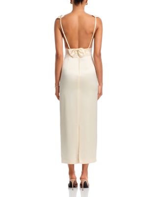 Lumen Bow Trim Dress