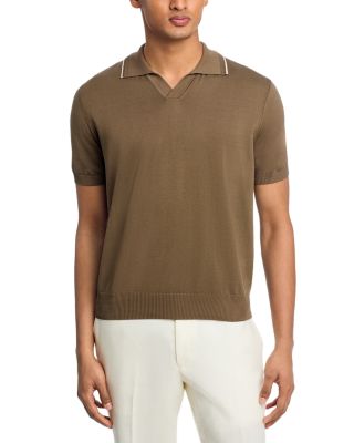 Johnny Collar Cotton Polo Shirt