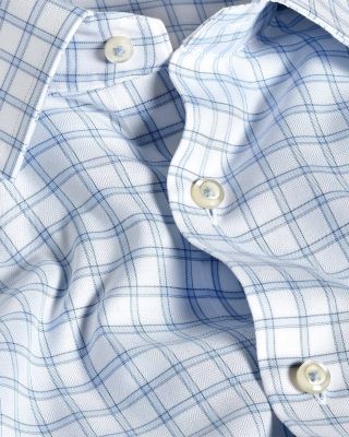 Trim Fit Dobby Check Dress Shirt