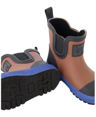 Boys' Short Rain Boots in Natural Rubber - Toddler, Little Kid, Big Kid