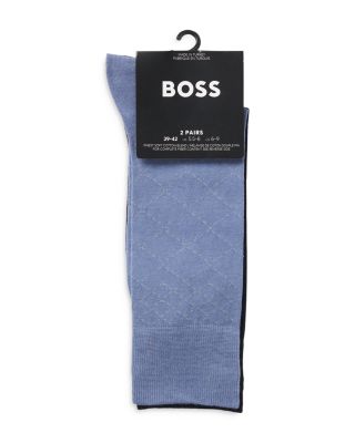 2pk. Mini Argyle Crew Socks