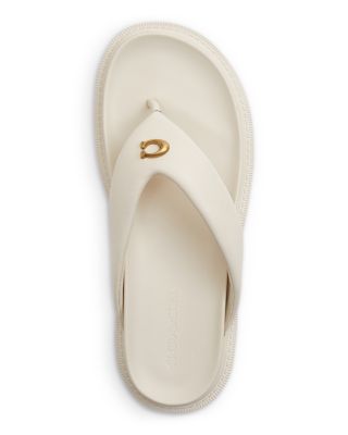 Women's Brynn Leather Thong Sandals