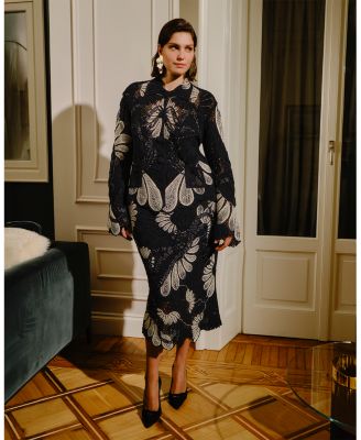 Uscita Lappole Embroidered Cardigan