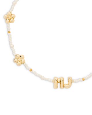 The Beaded MJ Balloon Necklace, 16"