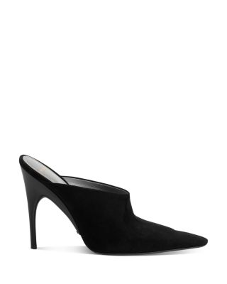 Women's Duchesse Suede Mule Pumps