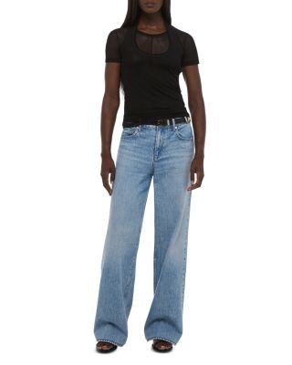 Fine Mesh Layered Tee