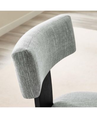  Nalani Fabric Upholstered Dining Chairs, Set of 2