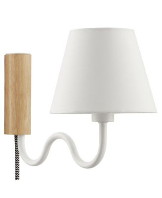  Sunlit Squiggle Arm Wall Sconce