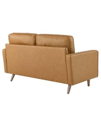  Valour Leather Loveseat