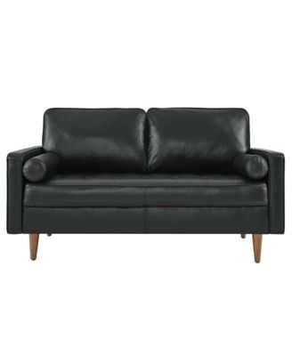  Valour Leather Loveseat