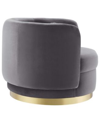  Relish Performance Velvet Swivel Chair