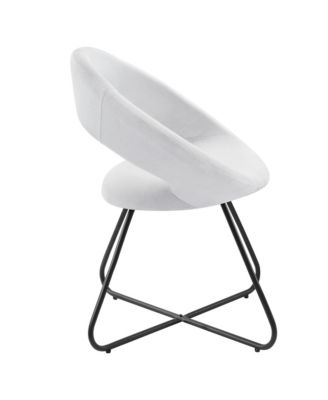  Nouvelle Upholstered Fabric Dining Chair, Set of 2