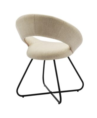  Nouvelle Upholstered Fabric Dining Chair, Set of 2