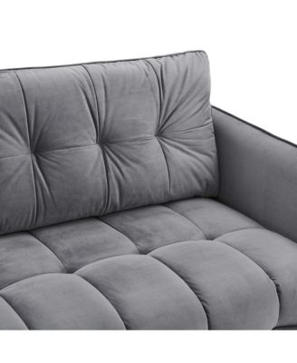  Cameron Tufted Performance Velvet Sofa
