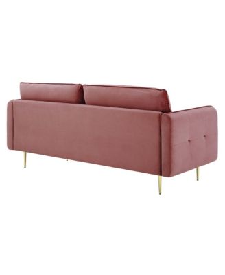  Cameron Tufted Performance Velvet Sofa