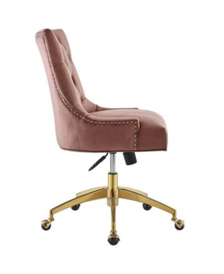  Regent Tufted Performance Velvet Office Chair
