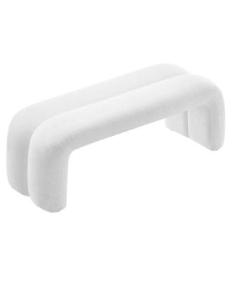  Dax 50.5" Chenille Upholstered Accent Bench