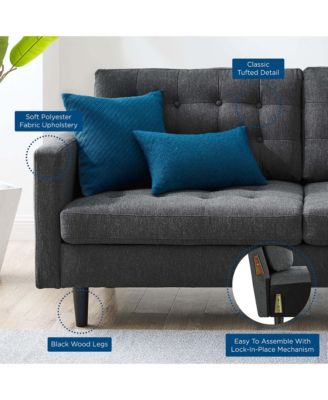  Exalt Tufted Fabric Sofa