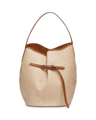 Large Belted Bucket Bag