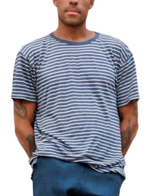 Alex Crane Sun Regular Fit Linen Tee